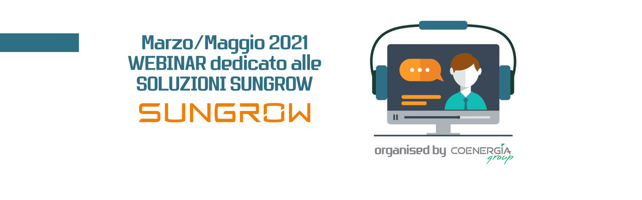 Sungrow: 4 date imperdibili per Formarsi sui prodotti Sungrow